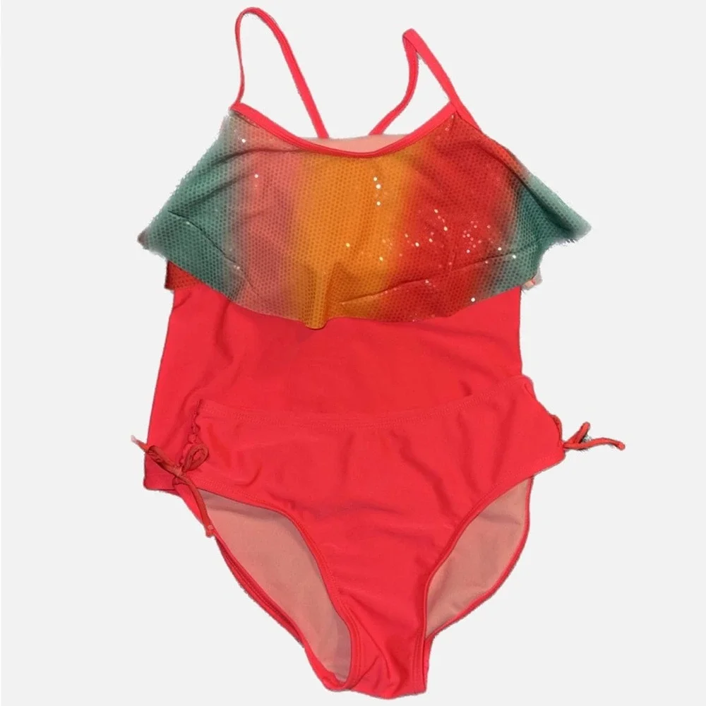 Cat & Jack 2 Piece excellent girls swimsuit